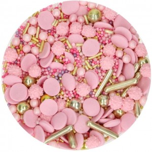 Захарна декорация FunCakes Glamour Pink, 65 г